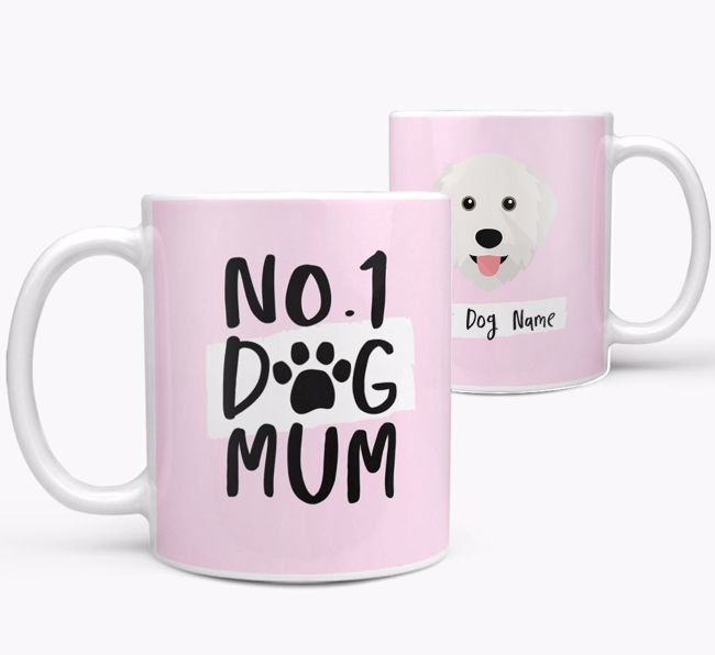 'No.1 Dog Mum' - Personalised {breedFullName} Mug